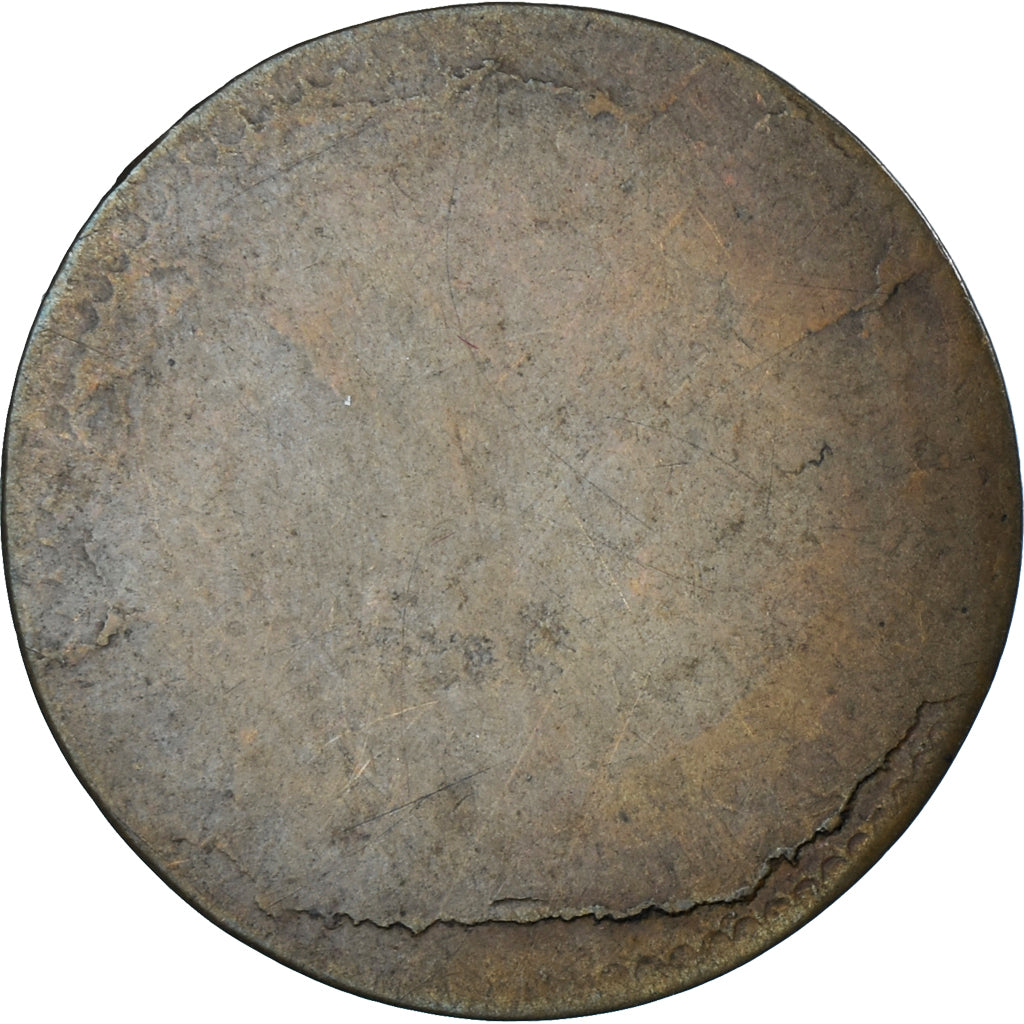 Frankreich, 10 Centimes, Fabrique du Vast, ND (1803-1827), VZ, Bronze