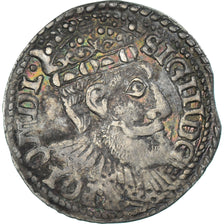 Moneta, Polska, Sigismund III, trojak, 3 grosze, 1599, Olkusz, AU(50-53), Srebro