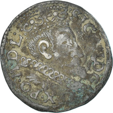 Moneta, Polonia, Sigismund III, trojak, 3 grosze, 1600, Poznan, MB+, Argento