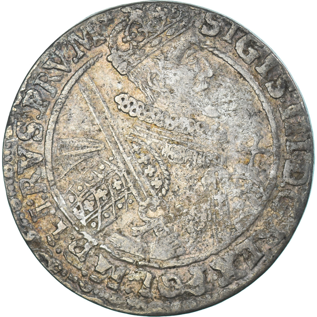 Coin, Poland, Sigismund III, Ort, 18 Groszy - 1/4 Thaler, 1621, Bydgoszcz