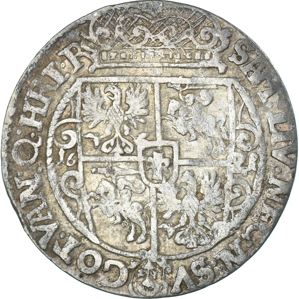 Coin, Poland, Sigismund III, Ort, 18 Groszy - 1/4 Thaler, 1621, Bydgoszcz