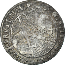 Munten, Polen, Sigismund III, Ort, 18 Groszy - 1/4 Thaler, 1623, Bydgoszcz, FR+