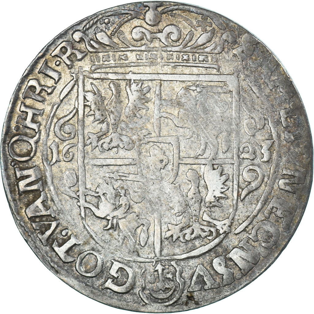 Munten, Polen, Sigismund III, Ort, 18 Groszy - 1/4 Thaler, 1623, Bydgoszcz, FR+