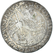 Moeda, Polónia, Sigismund III, Ort, 18 Groszy - 1/4 Thaler, 1623, Bydgoszcz