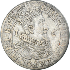 Moeda, DANZIG, Sigismund III, Ort, 1/4 Thaler - 10 Groszy, 1623, Berlin