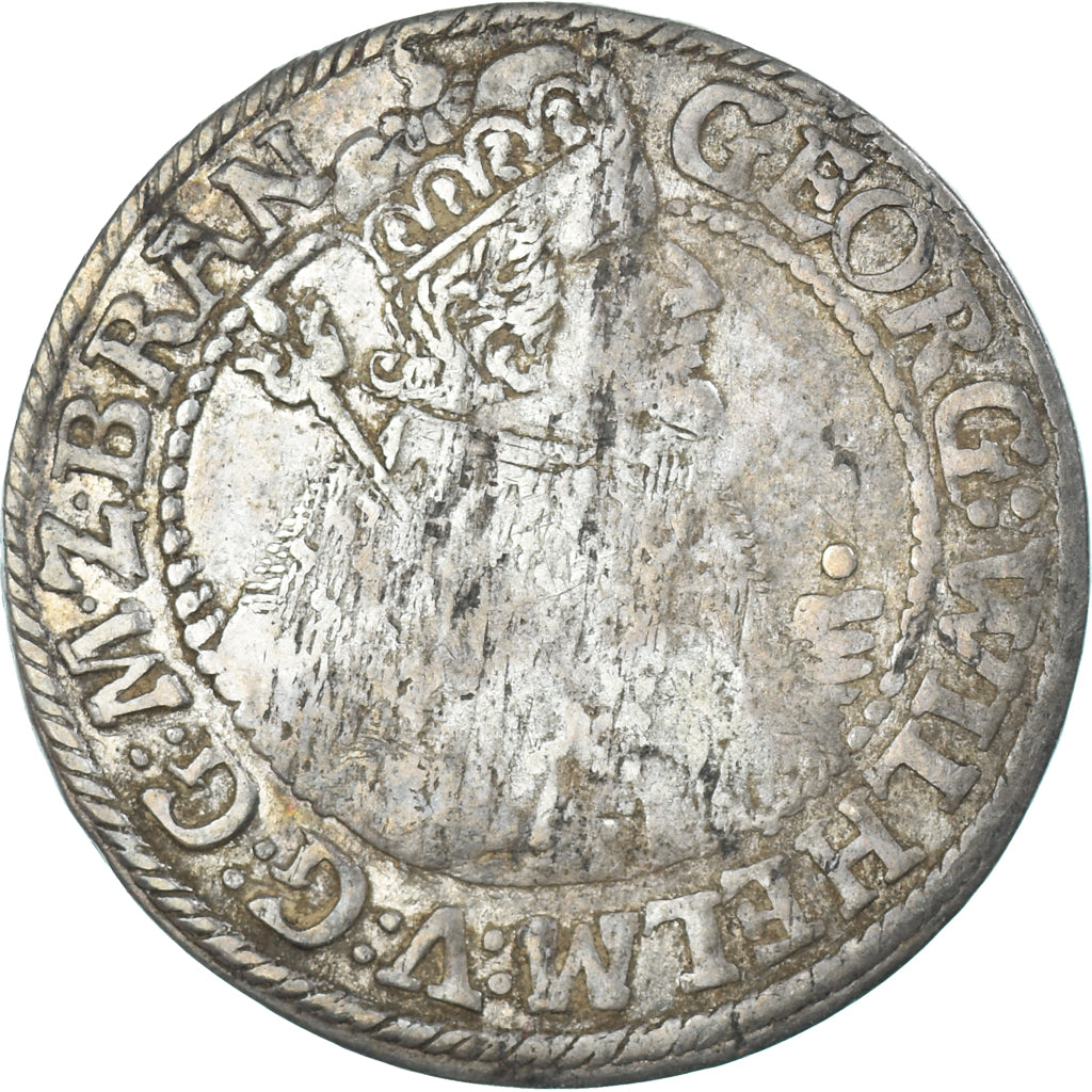 Moneta, Stati tedeschi, BRANDENBURG, Georg Wilhelm, 1/4 Thaler, 1623