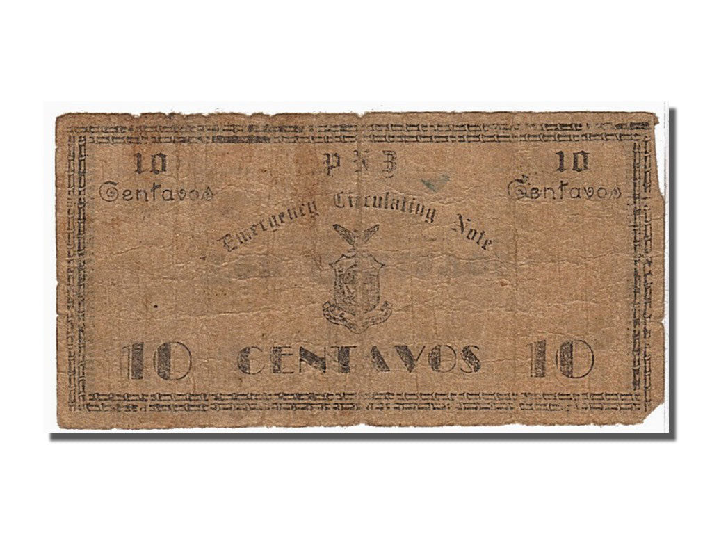 Banconote, Filippine, 10 Centavos, 1942, KM:S573, BB