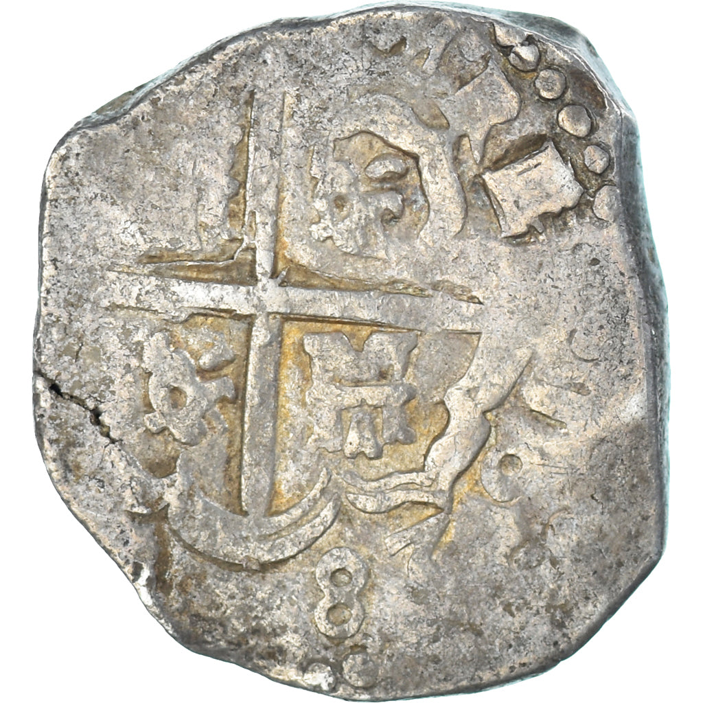 Coin, Spain, Philip IV, 2 Reales, 1628, COB, VF(30-35), Silver