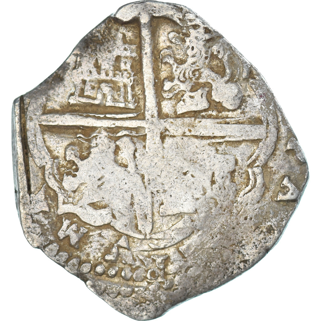 Coin, Spain, 4 Réales, Toledo, COB, VF(30-35), Silver
