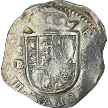 Moneda, España, Philip III, 4 Réales, 1611, Seville, COB, MBC, Plata, KM:33.4