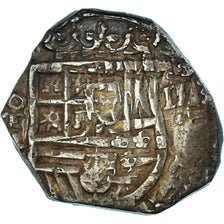Coin, Spain, Philip III, 2 Reales, Toledo, COB, EF(40-45), Silver
