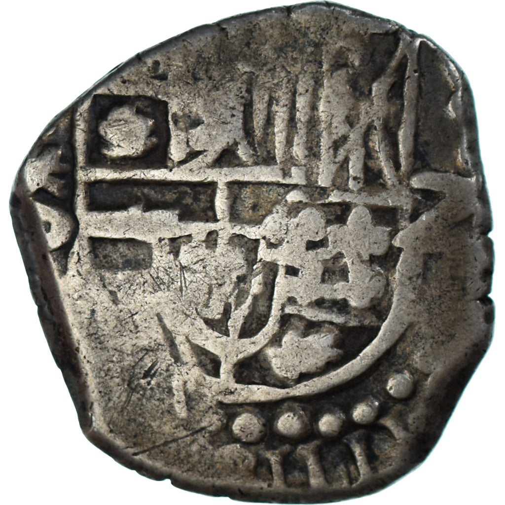 Munten, Spanje, Filip IV, 2 Reales, COB, FR+, Zilver