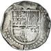Coin, Spain, Philip II, 2 Reales, Potosi, COB, VF(30-35), Silver