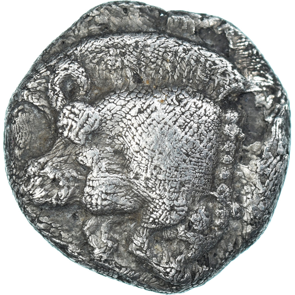 Munten, Mysië, Obol, 450-400 BC, Kyzikos, FR+, Zilver