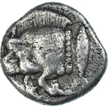 Coin, Mysia, Obol, 450-400 BC, Kyzikos, EF(40-45), Silver