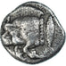 Coin, Mysia, Obol, 450-400 BC, Kyzikos, EF(40-45), Silver