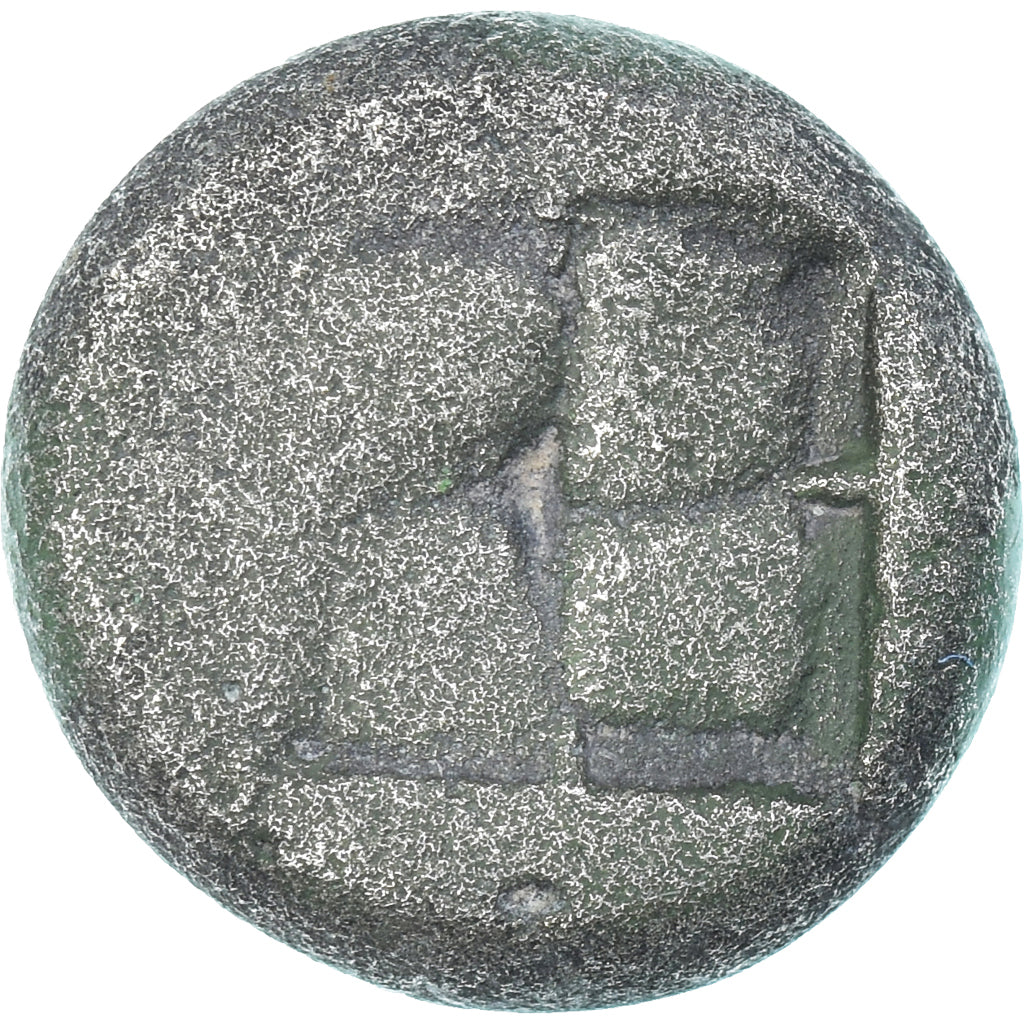 Coin, Lesbos, Obol, 5th Century BC, Uncertain Mint, AU(50-53), Billon