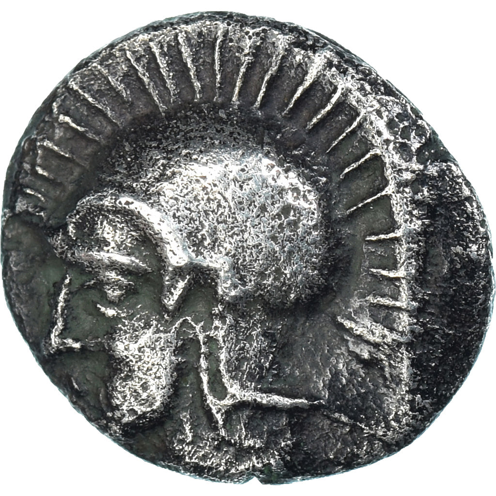 Coin, Lesbos, Hemiobol, ca. 500-440 BC, Methymna, AU(50-53), Silver, HGC:6-890