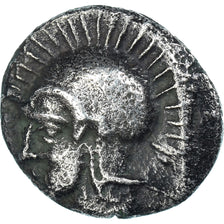 Coin, Lesbos, Hemiobol, ca. 500-440 BC, Methymna, AU(50-53), Silver, HGC:6-890