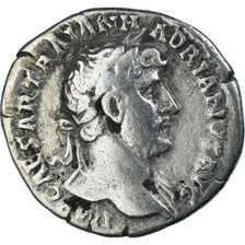 Moneta, Hadrian, Denarius, 117-138, Rome, VF(30-35), Srebro, RIC:116