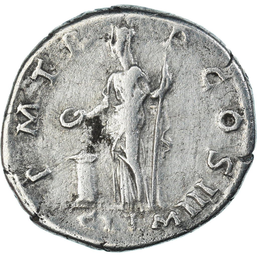 Moneta, Hadrian, Denarius, 117-138, Rome, VF(30-35), Srebro, RIC:116