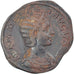 Coin, Julia Mamaea, Sestertius, 222-235, Rome, EF(40-45), Bronze