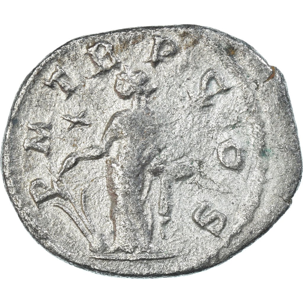 Moeda, Severus Alexander, Denarius, 222-235, Antioch, VF(30-35), Prata