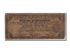 Philippines, 1 Peso, 1942, KM #S135a, EF(40-45), 1791