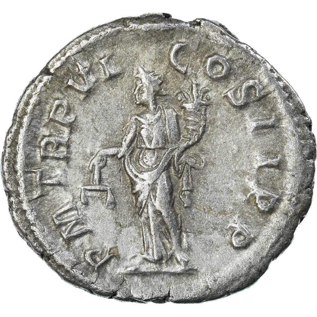 Moneta, Severus Alexander, Denarius, 227, Rome, SPL-, Argento