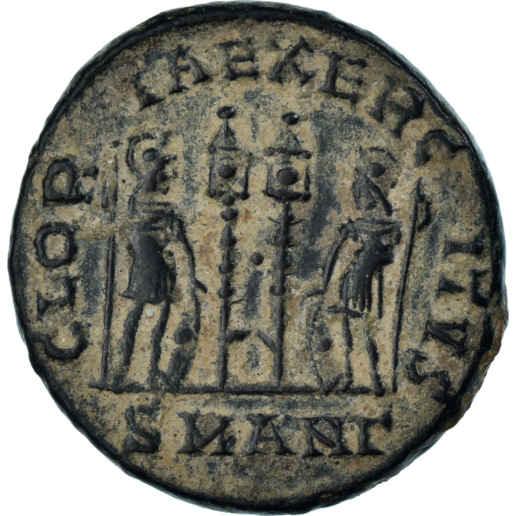 Moeda, Constantine I, Nummus, 330-335, Antioch, EF(40-45), Bronze
