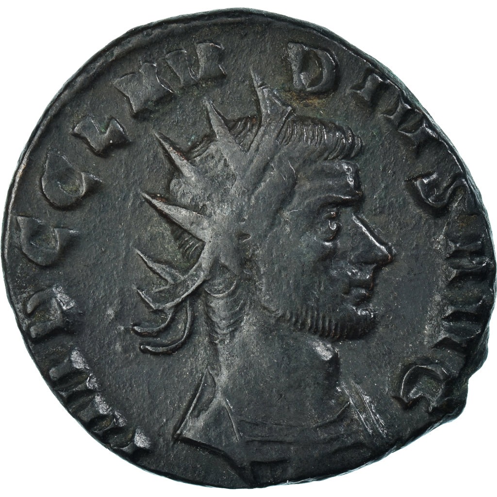 Moneda, Claudius II (Gothicus), Antoninianus, 268-270, Rome, MBC, Vellón