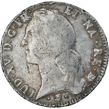 Coin, France, Louis XV, Écu de Béarn au bandeau, 1769, Pau, VF(30-35), Silver