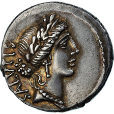 Coin, Acilia, Denarius, 49 BC, Greece or Illyria, AU(55-58), Silver