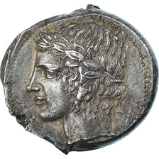 Sicilië, Tetradrachm, ca. 430-425 BC, Leontini, Zilver, NGC, PR, SNG-ANS:257