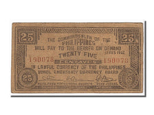 Philippines, 25 Centavos, 1942, KM #S132f, EF(40-45), 190078