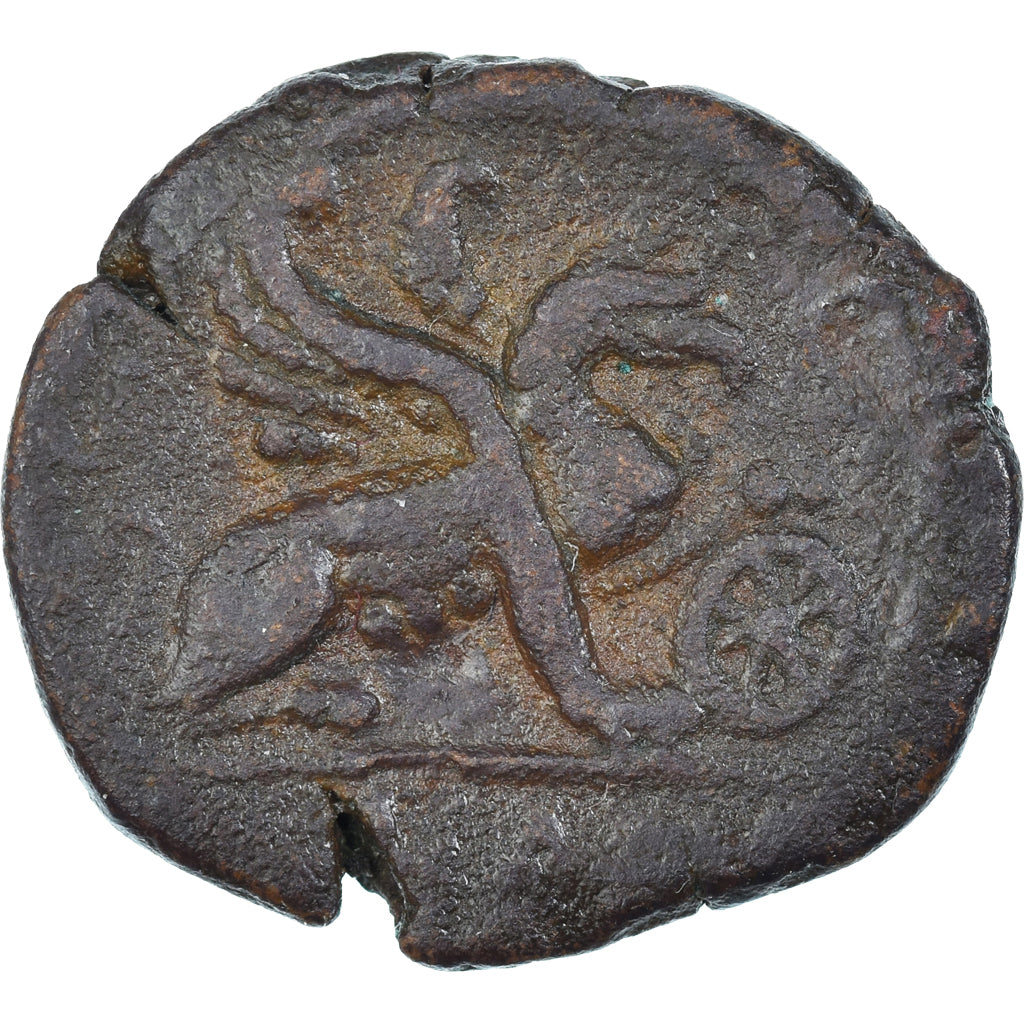 Moneda, Egypt, Antoninus Pius, Obol, 140-141, Alexandria, MBC, Bronce, RPC:IV.4