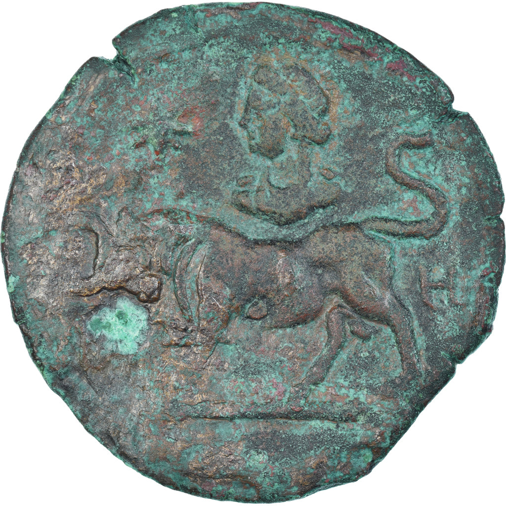Coin, Egypt, Antoninus Pius, Drachm, 144-145, Alexandria, EF(40-45), Bronze