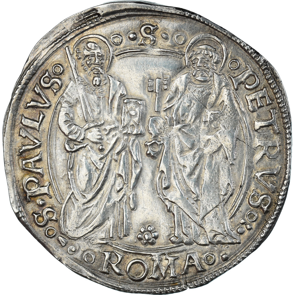 Moeda, ESTADOS ITALIANOS, PAPAL STATES, Sixte IV, Grosso, 1471-1484, Rome