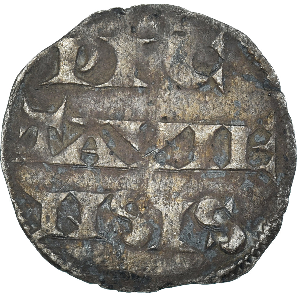 Moeda, França, Poitou, Richard Cœur de Lion, Denier, ND (1189-1199)