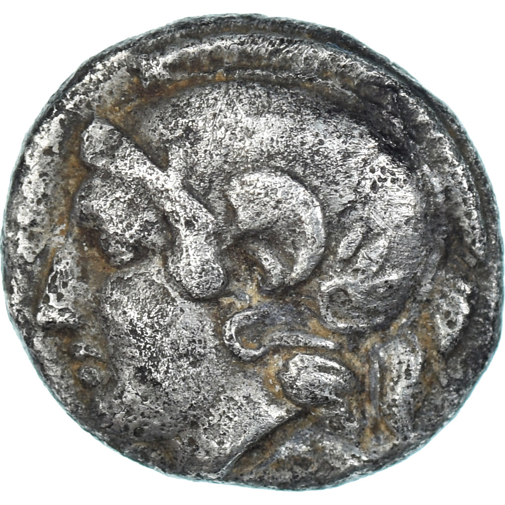 Moeda, Eólia, Obol, 4th-3rd century BC, Elaia, VF(30-35), Prata