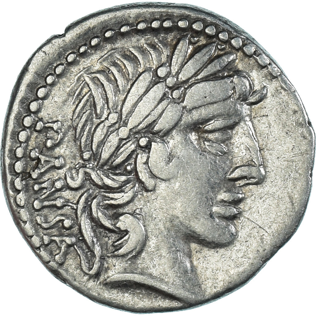 Coin, C. Vibius C.f. Pansa., Denarius, 90 BC, Rome, EF(40-45), Silver