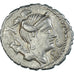 Coin, TI. CLAUDIUS NERO, Denarius Serratus, 79 BC, Rome, AU(50-53), Silver