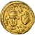 Heraclius, with Heraclius Constantine, Solidus, 614-615, Carthage, Dourado, NGC