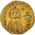Monnaie, Constans II avec Constantin IV, Solidus, 654–659, Constantinople, TTB+