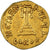 Monnaie, Constans II avec Constantin IV, Solidus, 654–659, Constantinople, TTB+