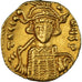 Moneta, Constantine IV, Solidus, 668-685, Constantinople, AU(50-53), Złoto