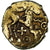 Moeda, Northeast Gaul, Ambiani, 1/4 Stater, 50-30 BC, VF(30-35), Dourado