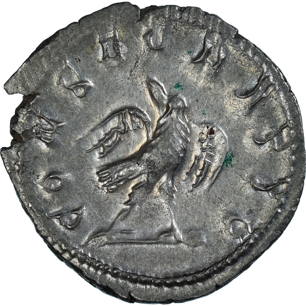 Coin, Divus Antoninus Pius, Antoninianus, mid 251, Rome, AU(55-58), Silver
