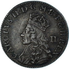Coin, Great Britain, Charles II, 2 Pence, Undated (1660-1685), AU(50-53)