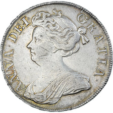 Coin, Great Britain, Anne, 1/2 Crown, 1713, EF(40-45), Silver, Spink:3607
